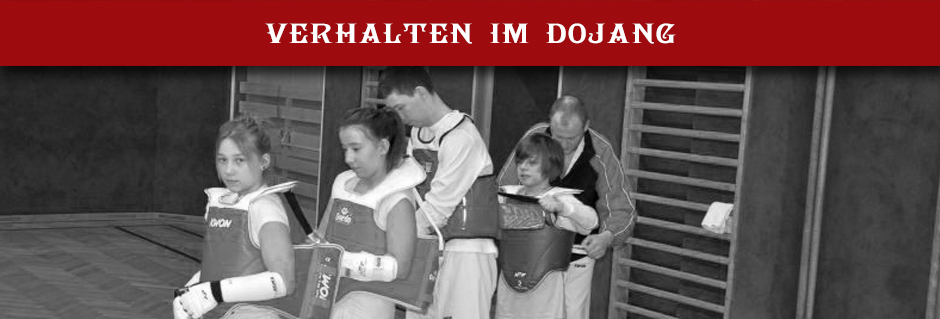 Verhalten Im Dojang
